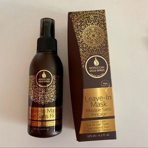 Moroccan gold series leave in mask